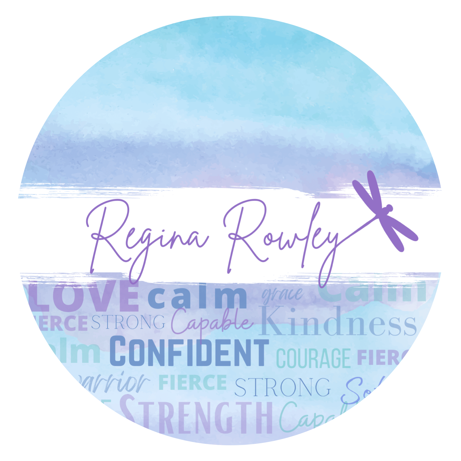Regina Rowley Calm Confident Logo