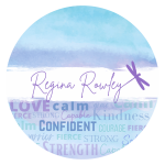 Regina Rowley logo, Calm Confident